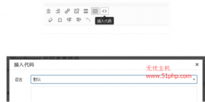 wordpress程序利用插件實現(xiàn)支持可視化下插入代碼的方法